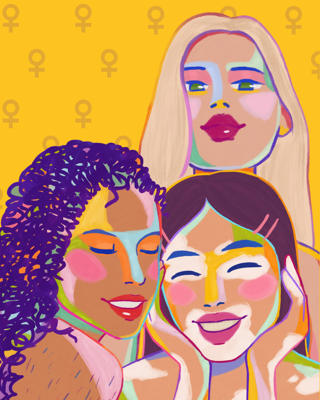 abstrakte malerei frauen